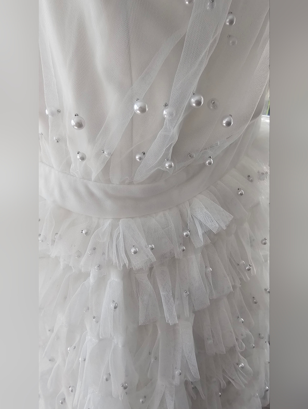 Blithe La Maxi Dress White L - Picture 3 of 10